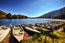 Boats of Yunoko Lake