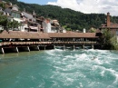 Wooden Bridge in Thun, Switzerland