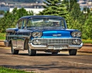 Blue 58 Chevy