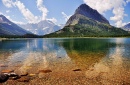 Mt. Grinnell and Swiftcurrent Lake