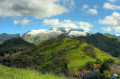 Snow on Mount Diablo