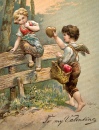 Vintage Valentine Postcard