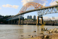 Spans across the Fraser River