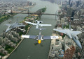 Jones Beach Airshow over NY