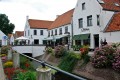 White Houses in Lissewege, Belgium