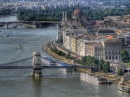 Chain Bridge in Budapest, Hungary