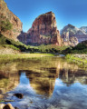 Zion Angels Landing Reflection