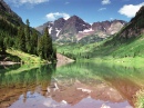 Maroon Bells from Maroon Lake