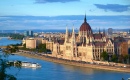 Budapest Parliament at Sunset