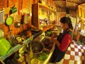 Indigenous Mapuche in Her Kitchen