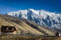 Barn and Mountain