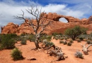 The Skyline Arch, Arches National Park