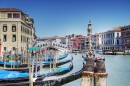 Grand Canal and Rialto Bridge, Venice