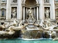 The Trevi Fountain in Rome