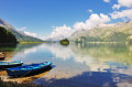 Lake Sils in Graubünden, Swizerland