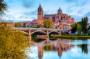 Salamanca Cathedral Before Sunrise