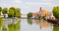 Isar River, Landshut, Germany