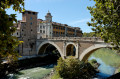 Ponte Fabricio, Rome, Italy