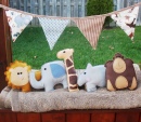 Safari Animal Plushies