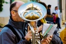 Street Band, Sicily, Italy