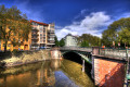 Landwehrkanal, Admiralbrücke, Berlin