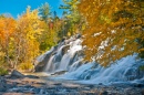 Bond Falls in Ontonagon Michigan