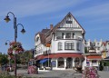 Chantecler Building in De Haan, Belgium