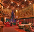 Christmas at the Hearst Castle