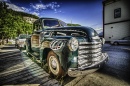 Old Chevy in Skagway Alaska