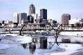 Railroad Bridge over Des Moines River