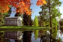 Fleischman Mausoleum & Geyser Lake