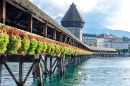 Kapellbrücke, Lake Lucerne, Switzerland