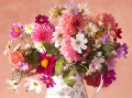 Autumn Flowers in a Vase