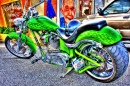 Green Custom Bike