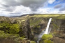 Háifoss Waterfall, Iceland