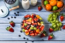 Preparing a Healthy Fruit Salad