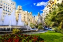 Main City Square of Valencia, Spain