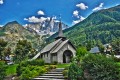 Le Praz near Chamonix, France