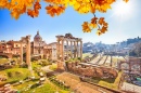 Roman Ruins in Rome, Italy