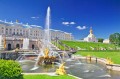 Grand Cascade In Petergof, Saint-Petersburg