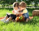 Picnic in a Summer Park