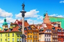 Castle Square in Warsaw, Poland