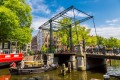 Canal and Bridge in Amsterdam