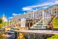 Grand Cascade In Peterhof, Russia