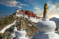 The Potala Palace in Lhasa, Tibet