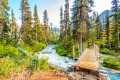 Upper Joffre Lake Trail in BC