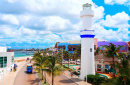 Lighthouse in Cozumel, Mexico