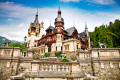 Peles Castle in Transylvania, Romania