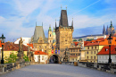 Charles Bridge in Prague, Czech Republic