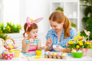 Painting Easter Eggs